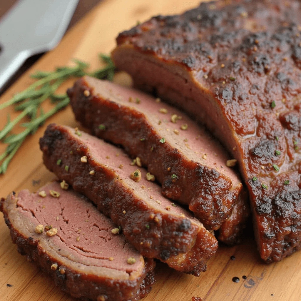 Beef Ribs Served with Classic Sides