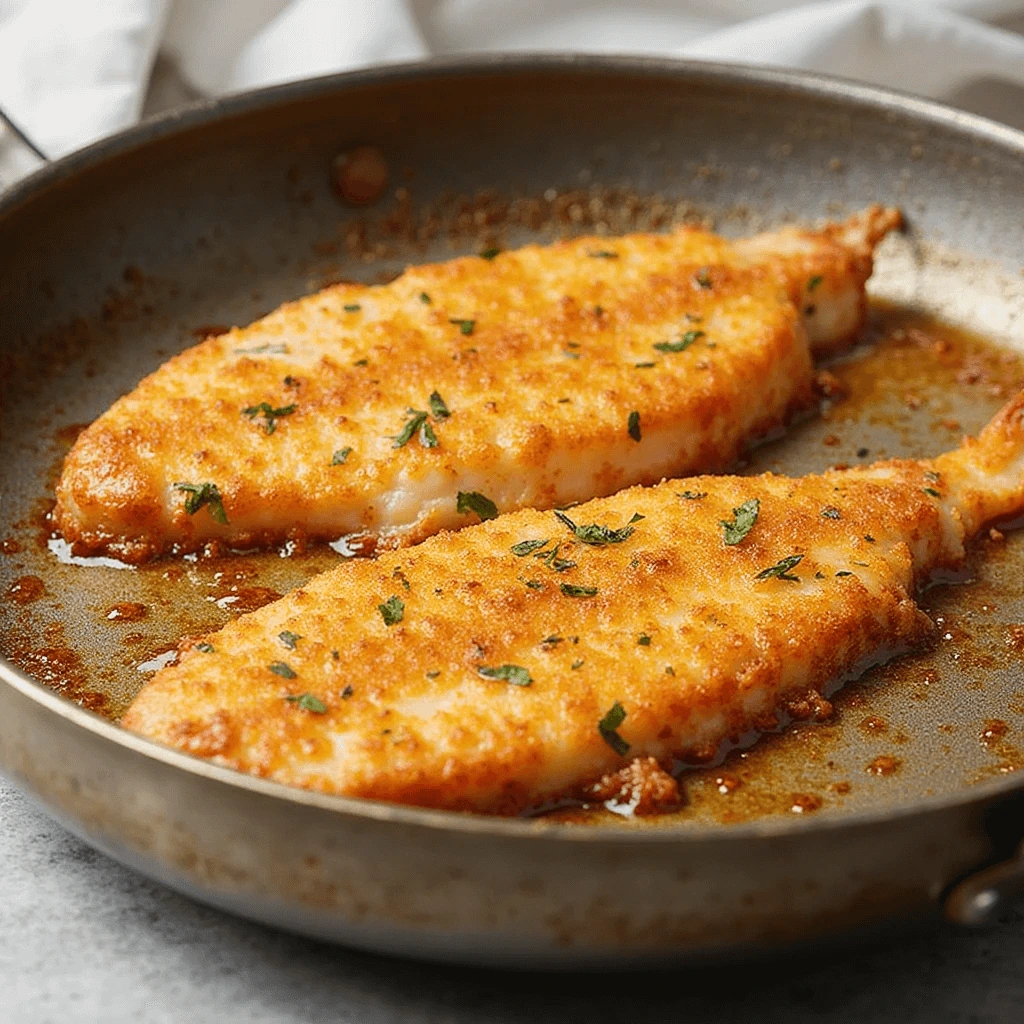 Pan-Fry Fish with Lemon and Fresh Herbs