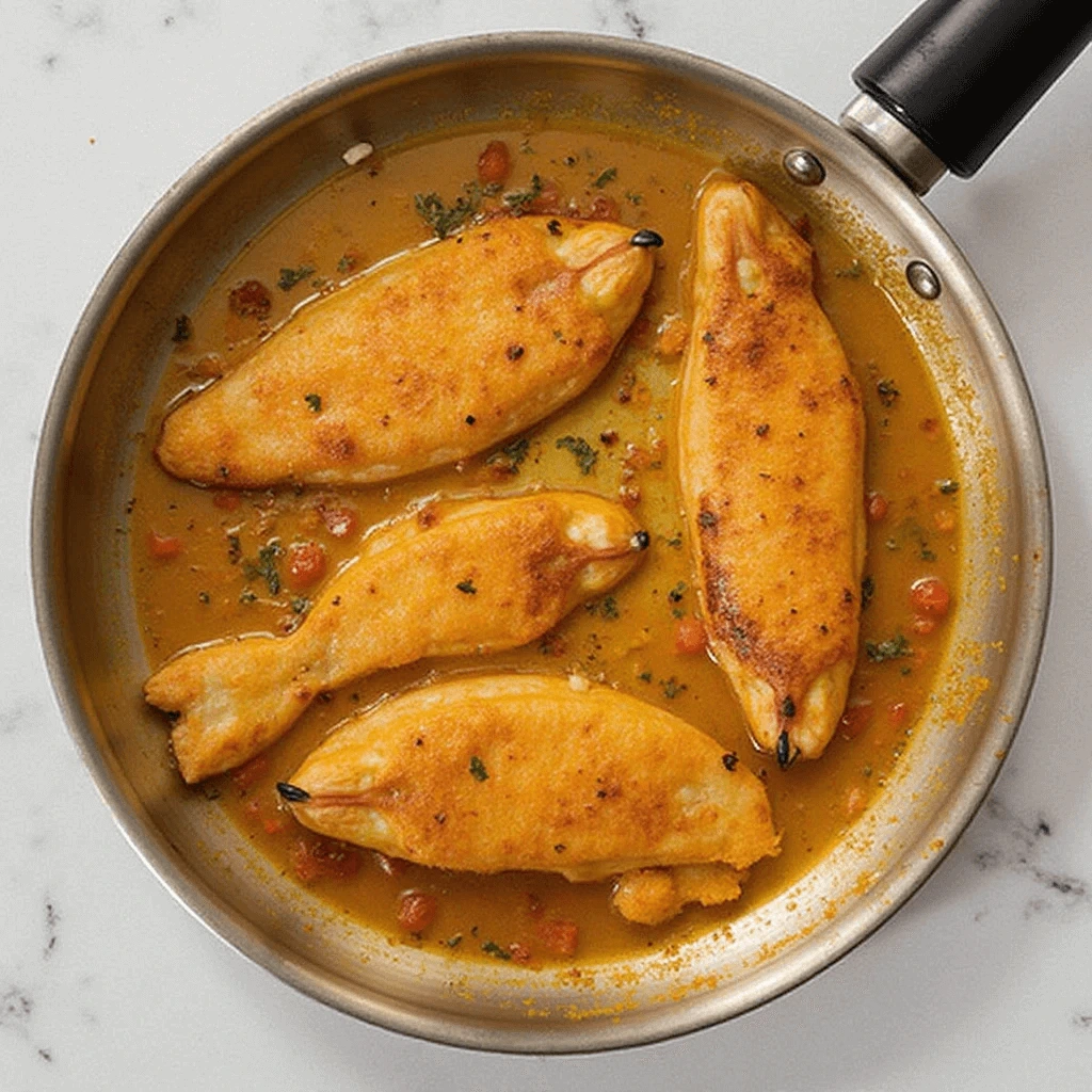 Step-by-Step Pan-Frying Fish Process