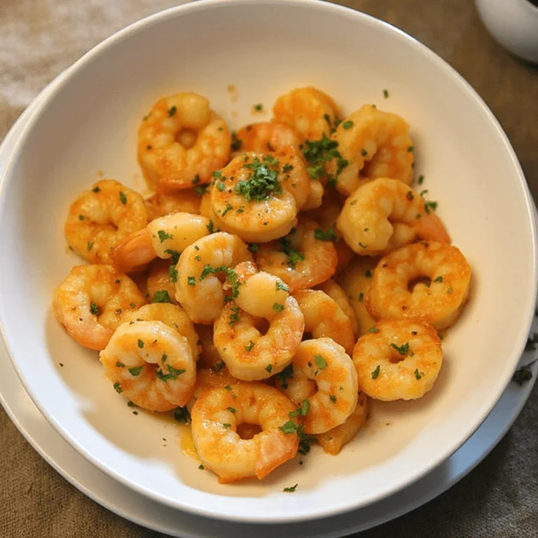 Garlic Butter Shrimp Appetizer