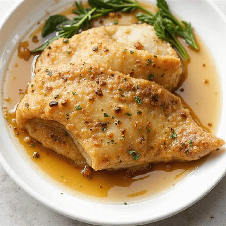 Honey Soy Tilapia fillets cooked to golden perfection on a white plate