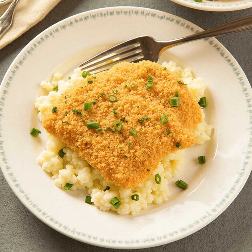 Golden baked trout fillets from Panko-Crusted Baked Trout Recipe